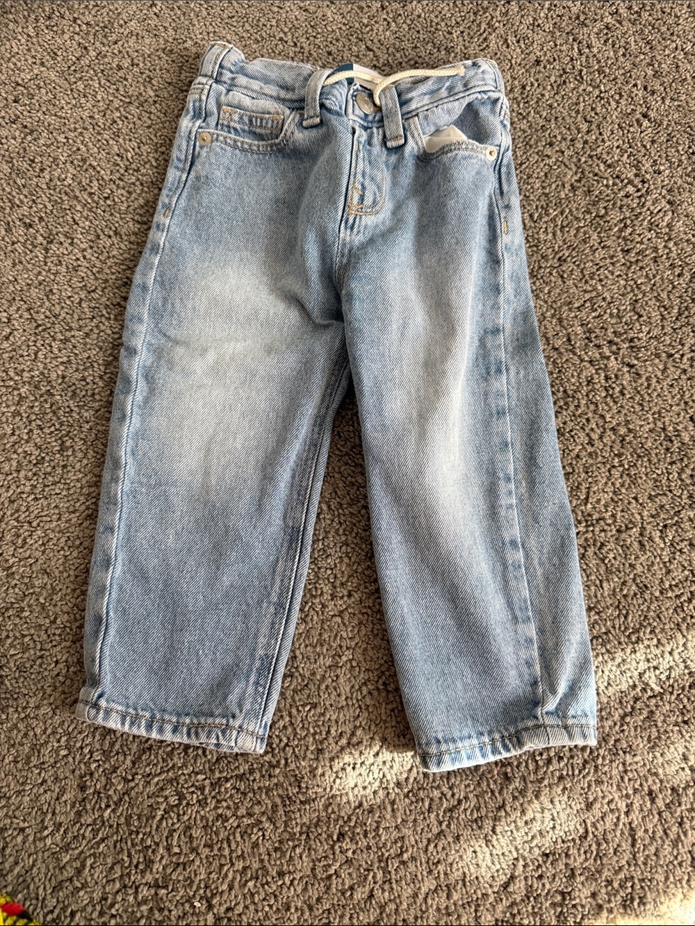 Light Blue toddler boy Denim Jeans - Classic Straight Fit